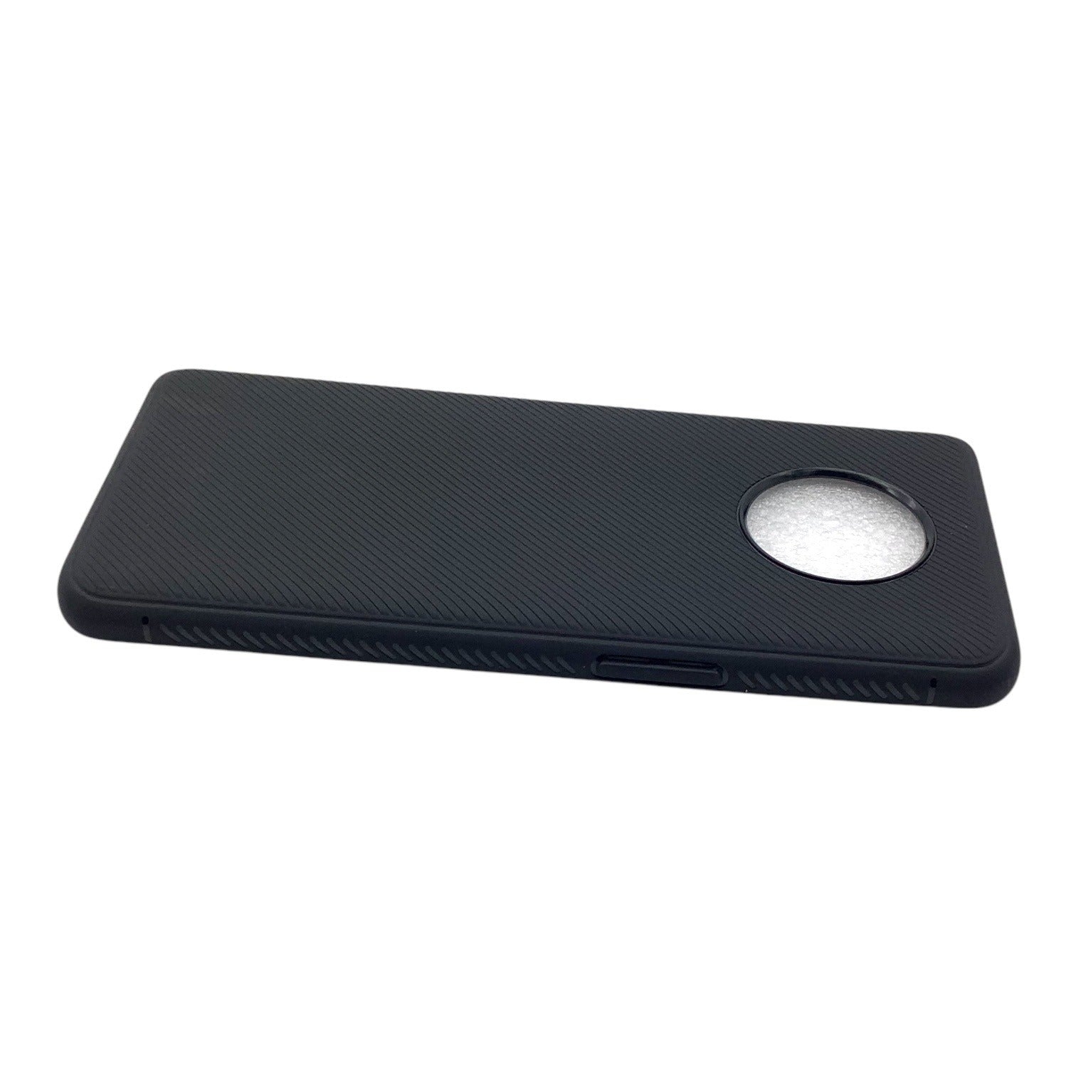 Fashion Case For OnePlus 7T Phone Black Ultra Slim Soft-To-Touch Protective Cover