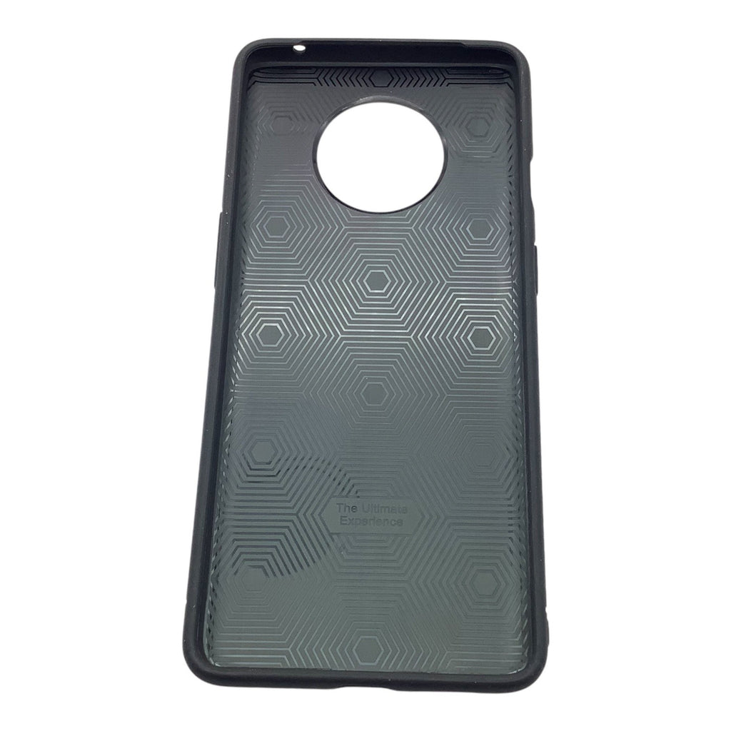 Fashion Case For OnePlus 7T Phone Black Ultra Slim Soft-To-Touch Protective Cover