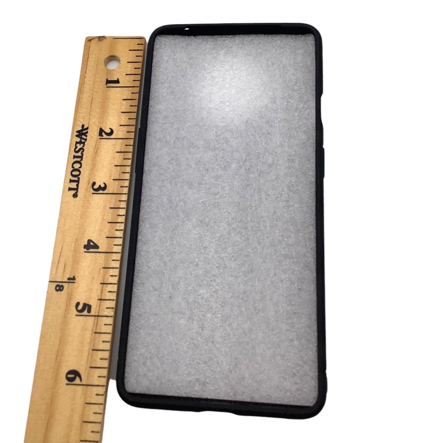 Fashion Case For OnePlus 7T Phone Black Ultra Slim Soft-To-Touch Protective Cover