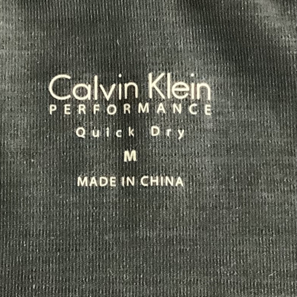 Calvin Klein Performance Quick Dry Womens Black Hooded Long Sleeve Ruched Top M