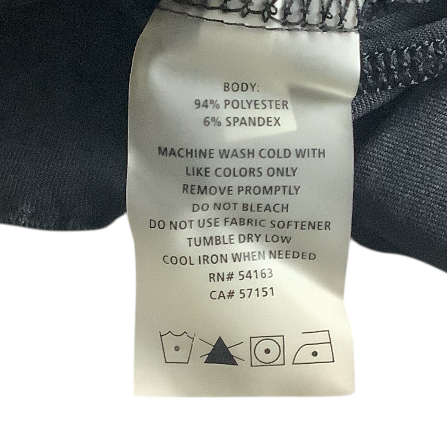 Calvin Klein Performance Quick Dry Womens Black Hooded Long Sleeve Ruched Top M