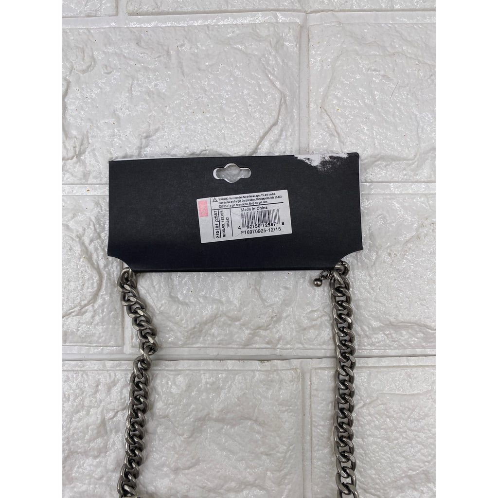 Target Semi Precious Stone Silver Tone Southwestern Bib Necklace Chic Blue