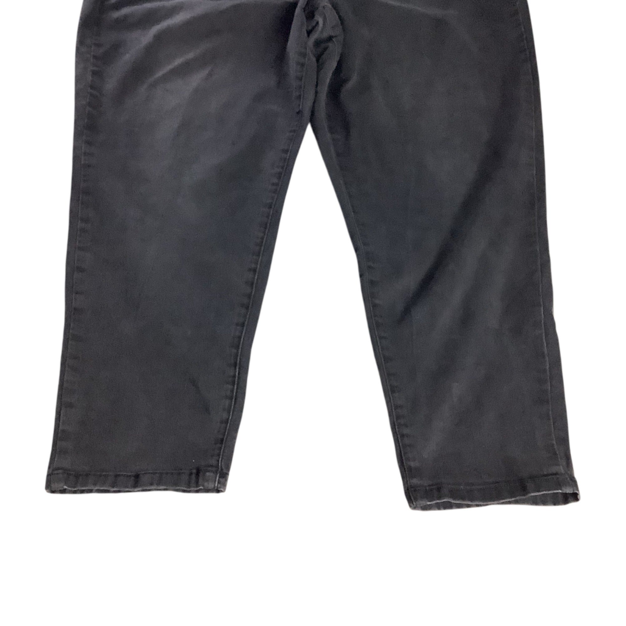 Venezia Womens Plus Size 28 Black Jeans Stretch Denim Lane Bryant Classic Style