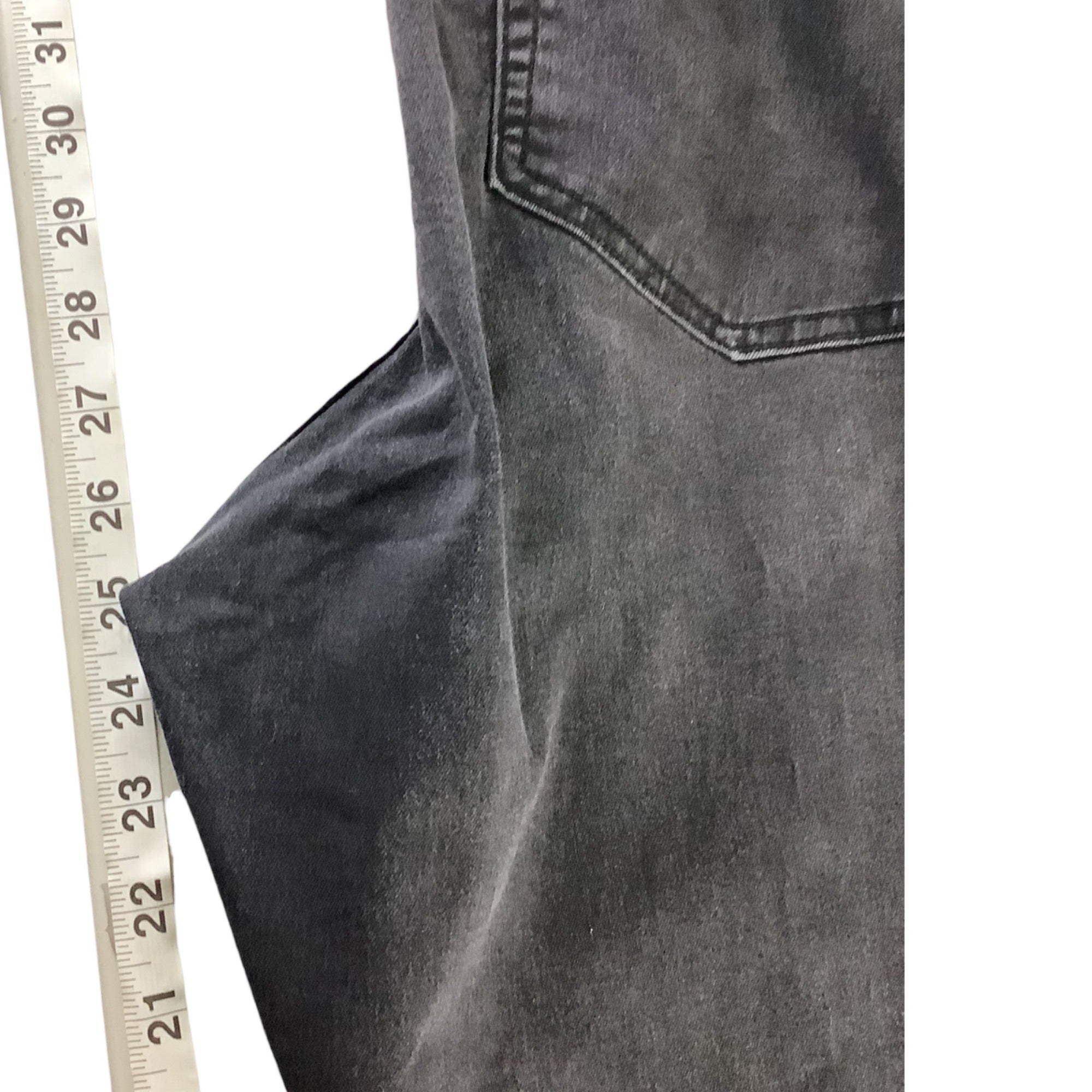 Venezia Womens Plus Size 28 Black Jeans Stretch Denim Lane Bryant Classic Style