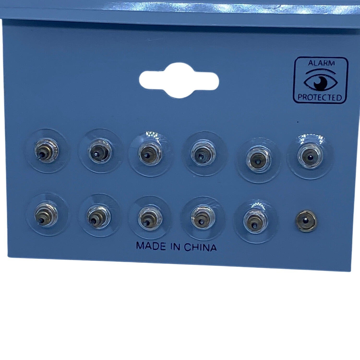 Lux Accessories Floral Stud Earrings Set In Multicolor With Rhinestones Flower Design 6 Pairs