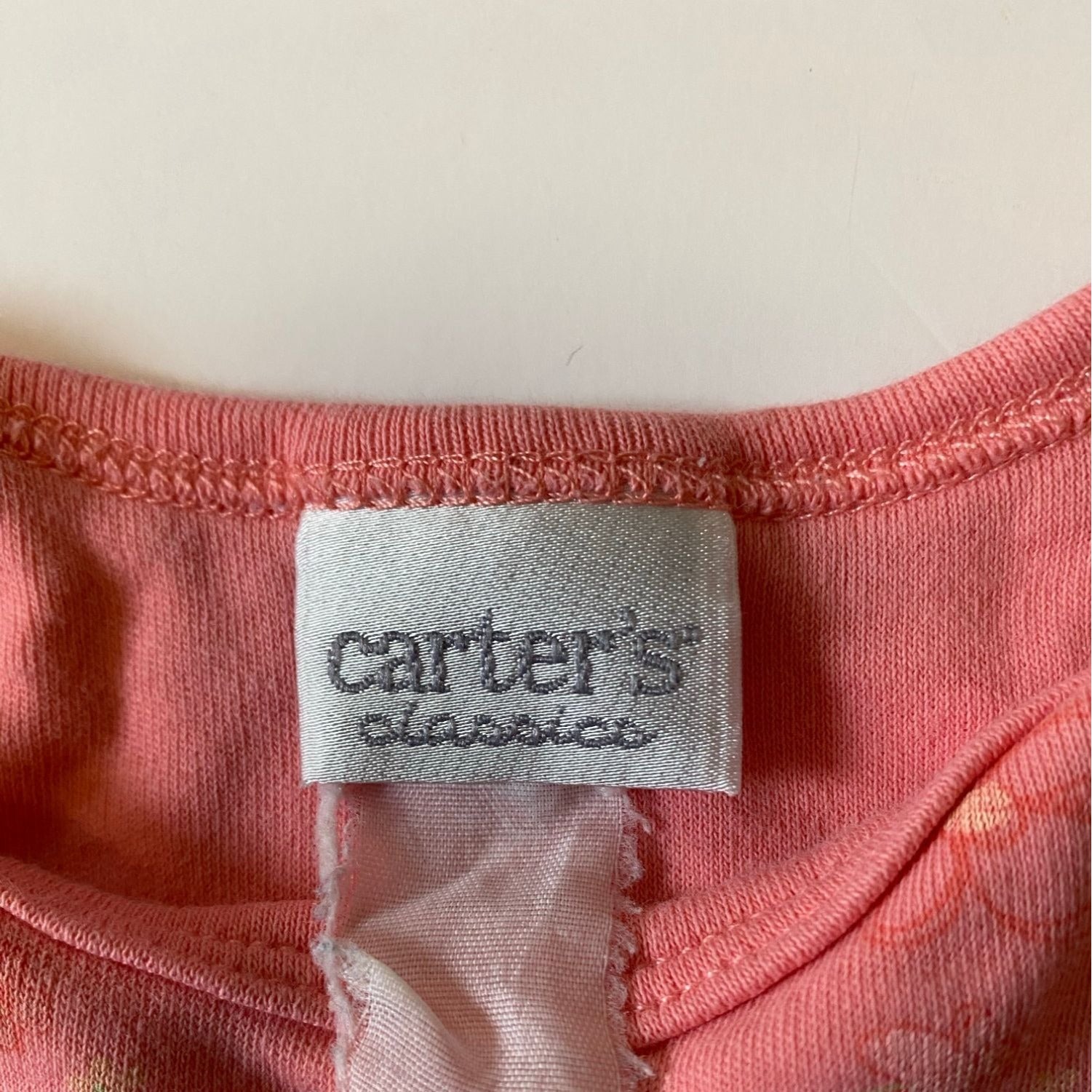 Baby Girl 3pc Bodysuit Bundle Size 3M Carters Pink Floral & Striped Patterns