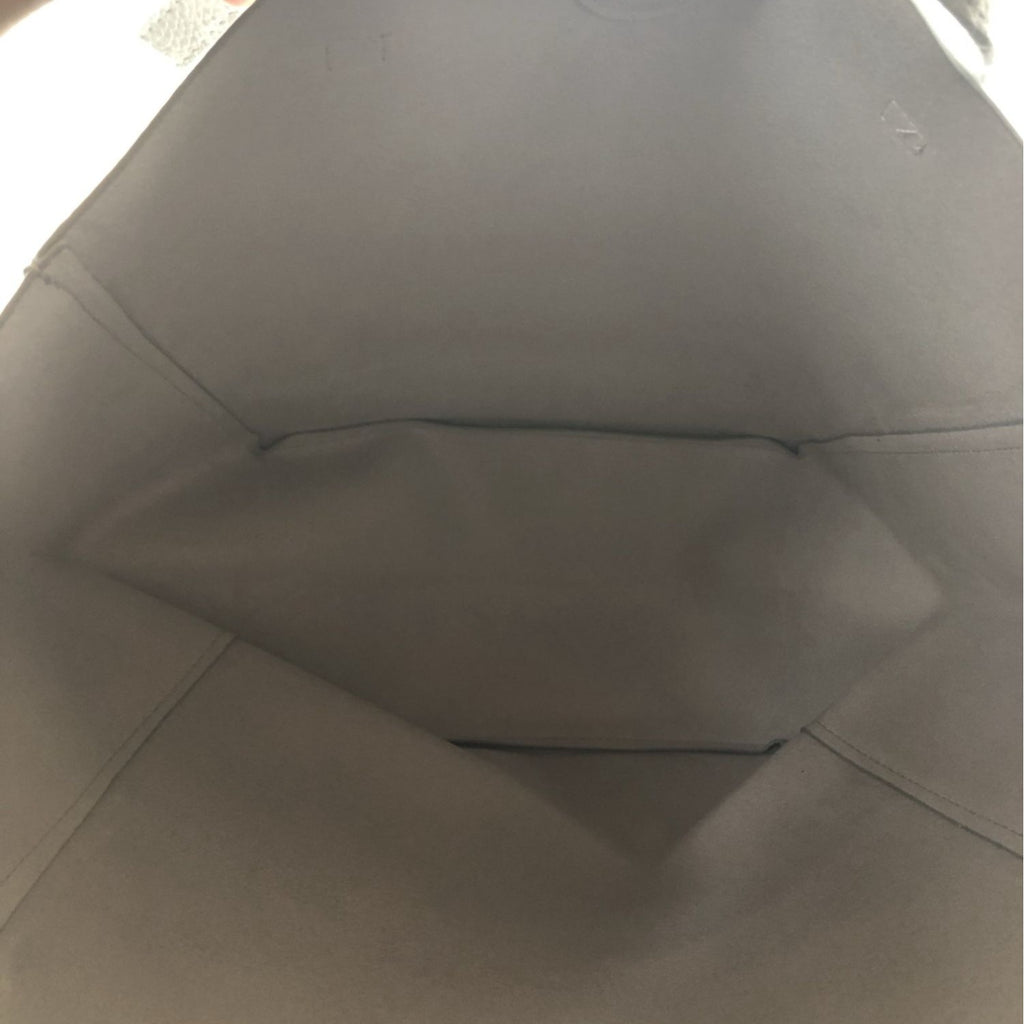 Expouch Womens Grey Tote PU Leather Shoulder Bag Satchel Handbag For Work Travel