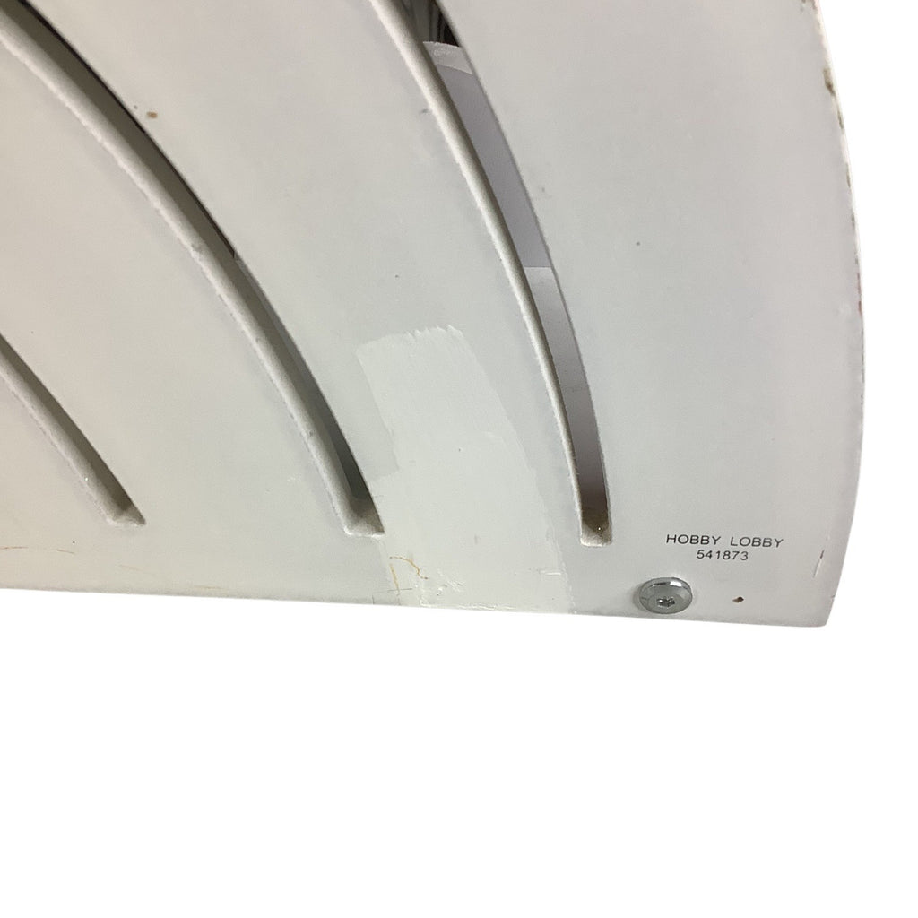 Hobby Lobby Rainbow Wall Decor Pastel Wood Glitter Cloud Nursery Room 19” x 13”