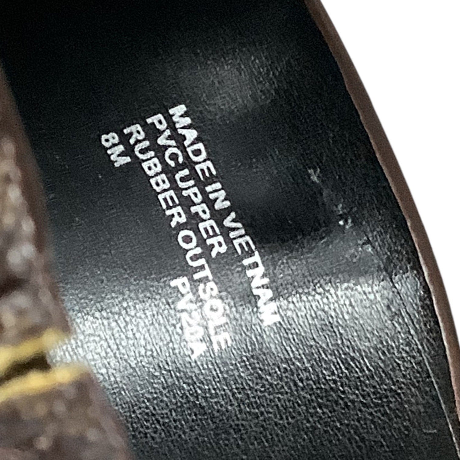 Michael Kors August Flat Sandals Women’s Slip On Size 8 M Brown and Black