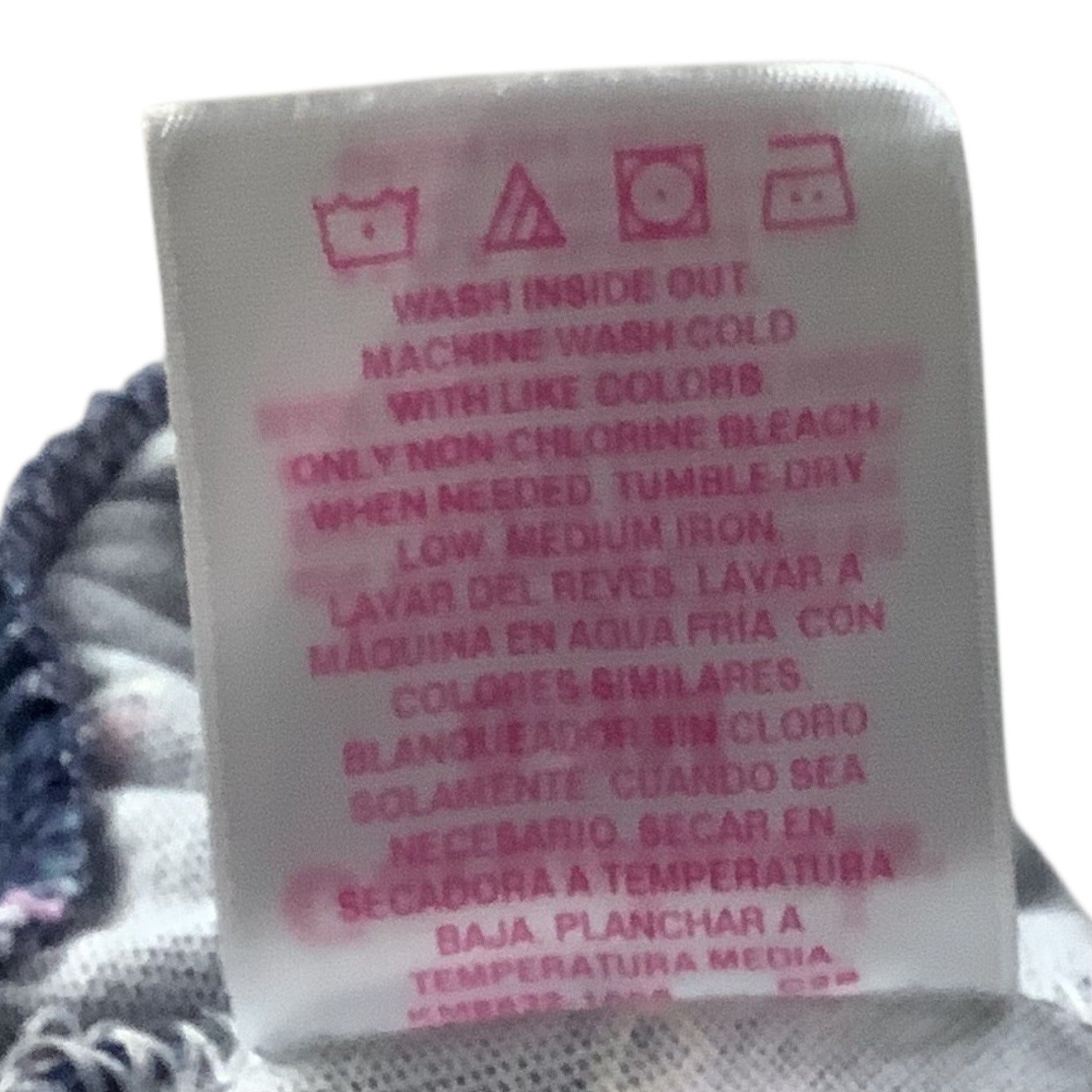 Lot Of 2pc Garanimals Baby Girl Shorts Size 6-9m & 0-3m Navy Elastic Waist