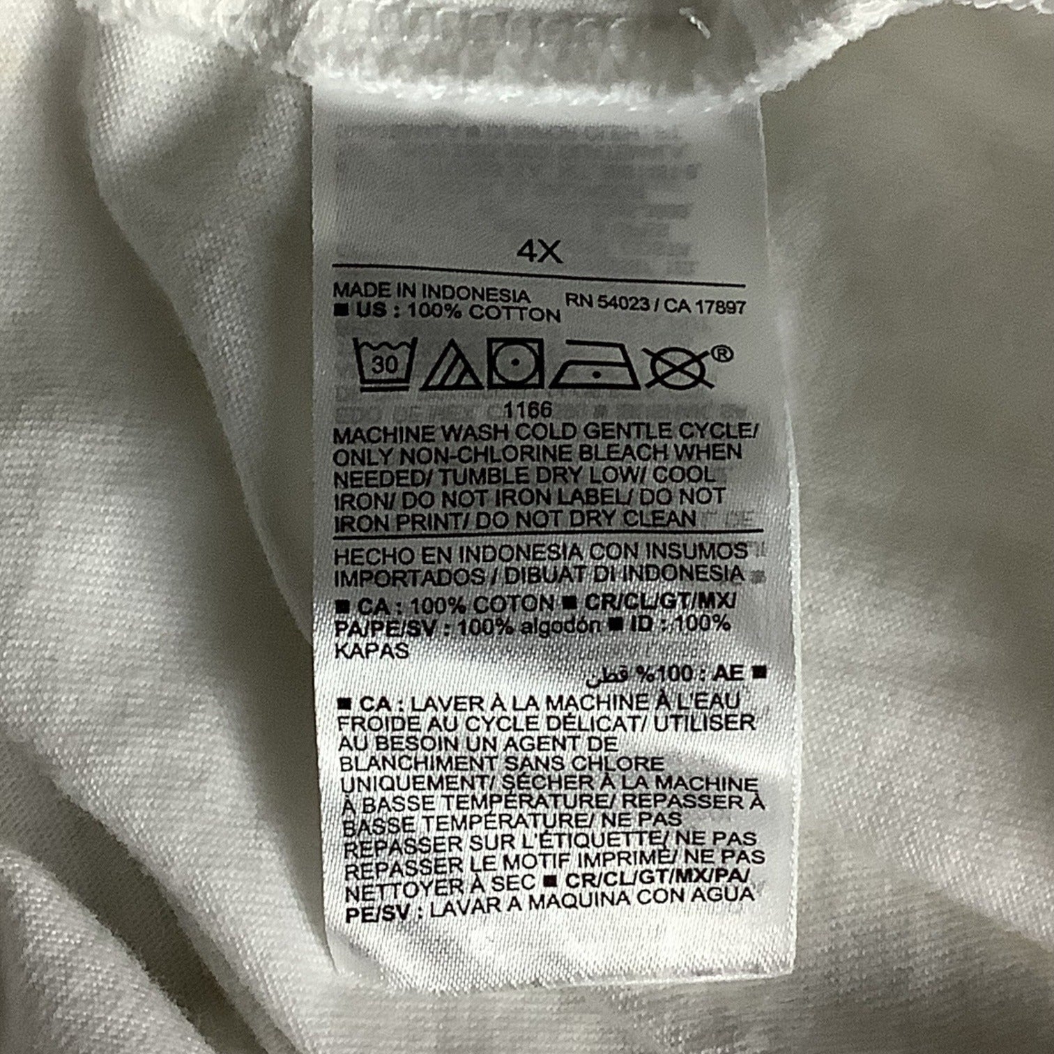 Old Navy Womens Graphic Tank Top Size 4X White Palm Tree Print Sleeveless