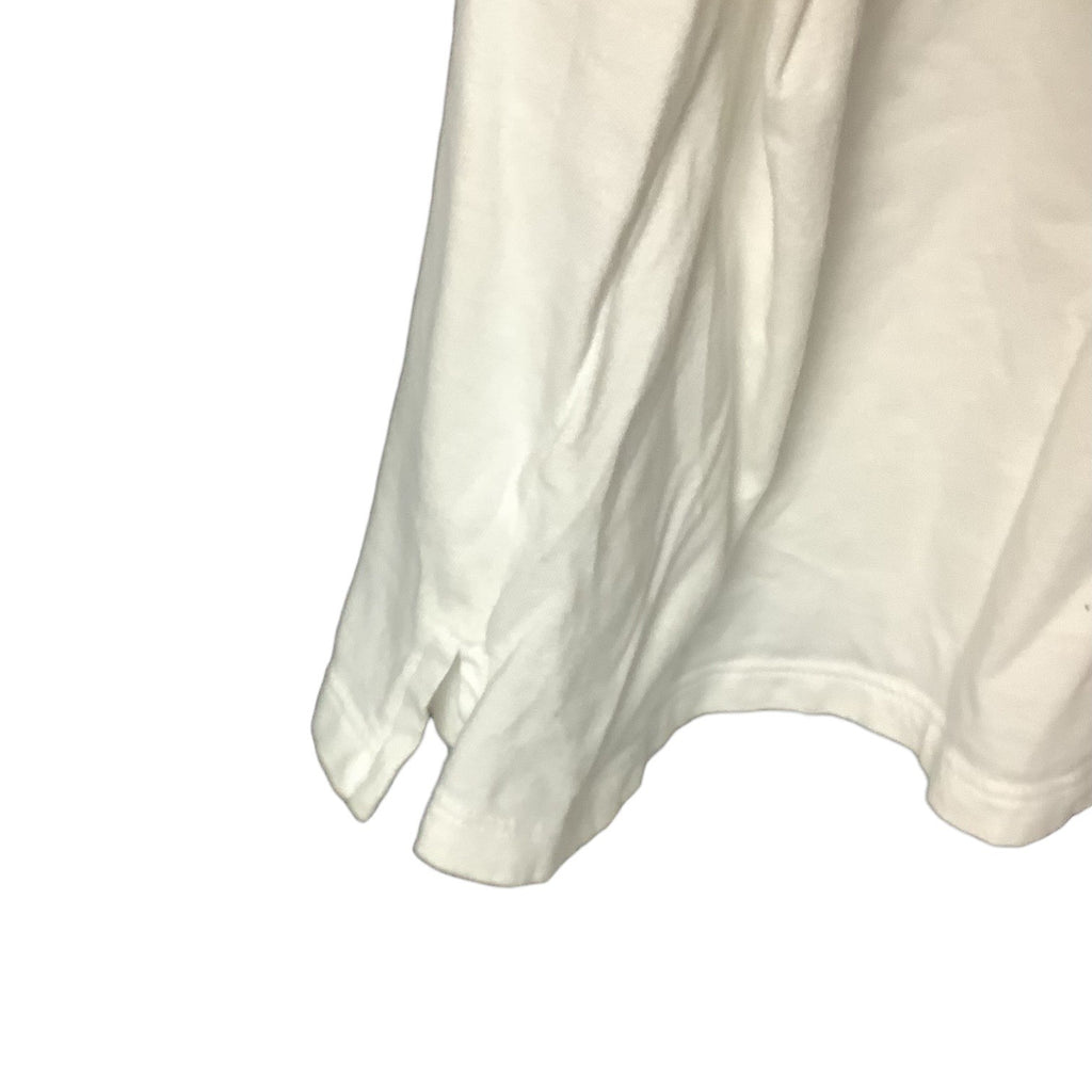 Old Navy Womens Graphic Tank Top Size 4X White Palm Tree Print Sleeveless